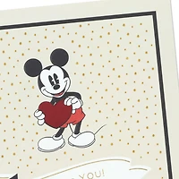 Disney Mickey Mouse All the Love My Heart Can Hold Valentine's Day Card for only USD 5.99 | Hallmark