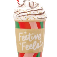 Festive Feels Coffee Cup Shatterproof Hallmark Ornament for only USD 9.49 | Hallmark