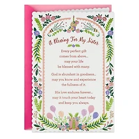 A Blessing for My Sister Religious Birthday Card for only USD 4.99 | Hallmark