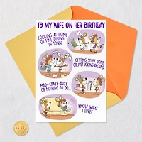 What I Love Funny Birthday Card for Wife for only USD 5.99 | Hallmark