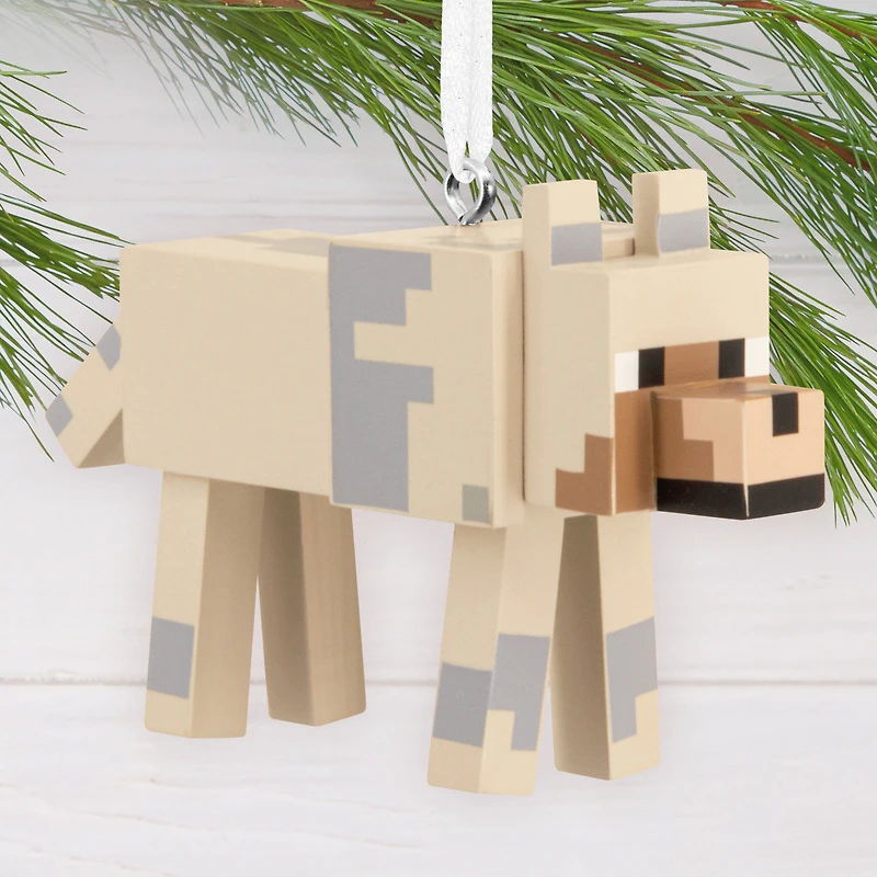 Minecraft The Pale Wolf Hallmark Ornament for only USD 11.49 | Hallmark