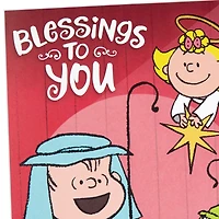 Peanuts® Blessings and Joy Nativity Scene Musical Pop-Up Christmas Card for only USD 7.99 | Hallmark