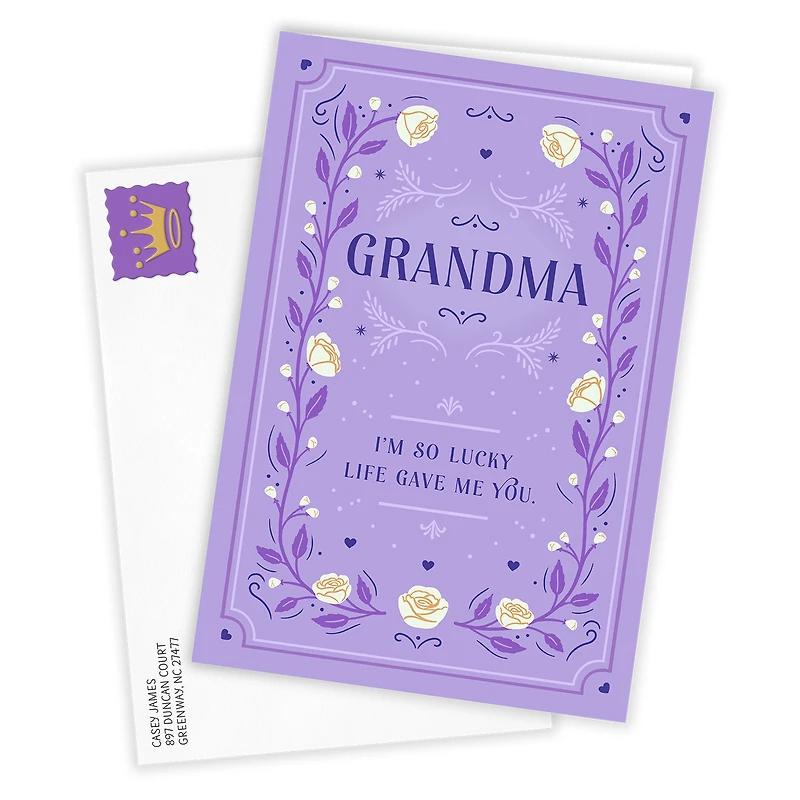 So Lucky Life Gave Me You Custom Mother's Day Card for Grandma for only USD 4.99 | Hallmark