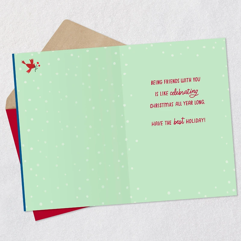 So Glad for a Friend Like You Christmas Card for only USD 2.99 | Hallmark