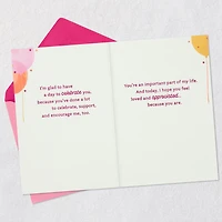 You’re an Important Part of My Life Birthday Card for Stepmom for only USD 5.59 | Hallmark