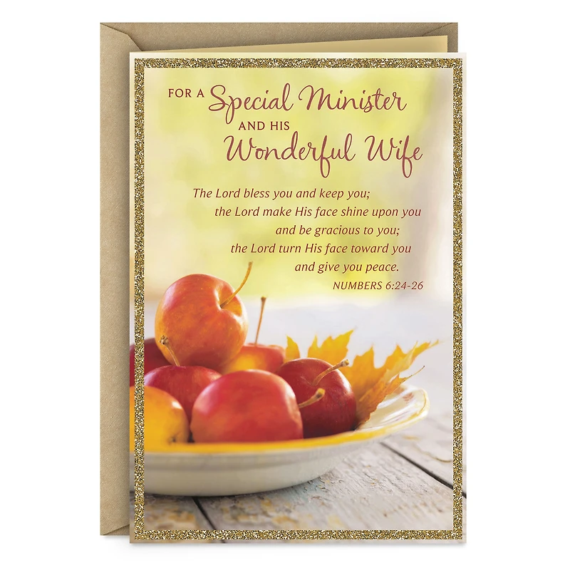 A Blessing for Your Faithful Service Religious Clergy Appreciation Card for Minister and Wife for only USD 2.99 | Hallmark