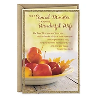 A Blessing for Your Faithful Service Religious Clergy Appreciation Card for Minister and Wife for only USD 2.99 | Hallmark