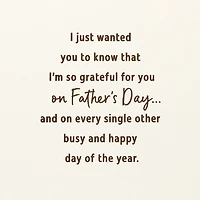 Happy to Be Tired With You Father's Day Card for Husband for only USD 6.59 | Hallmark