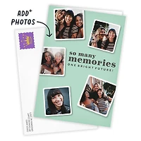 Personalized Photo Collage Mint Green Photo Card for only USD 4.99 | Hallmark