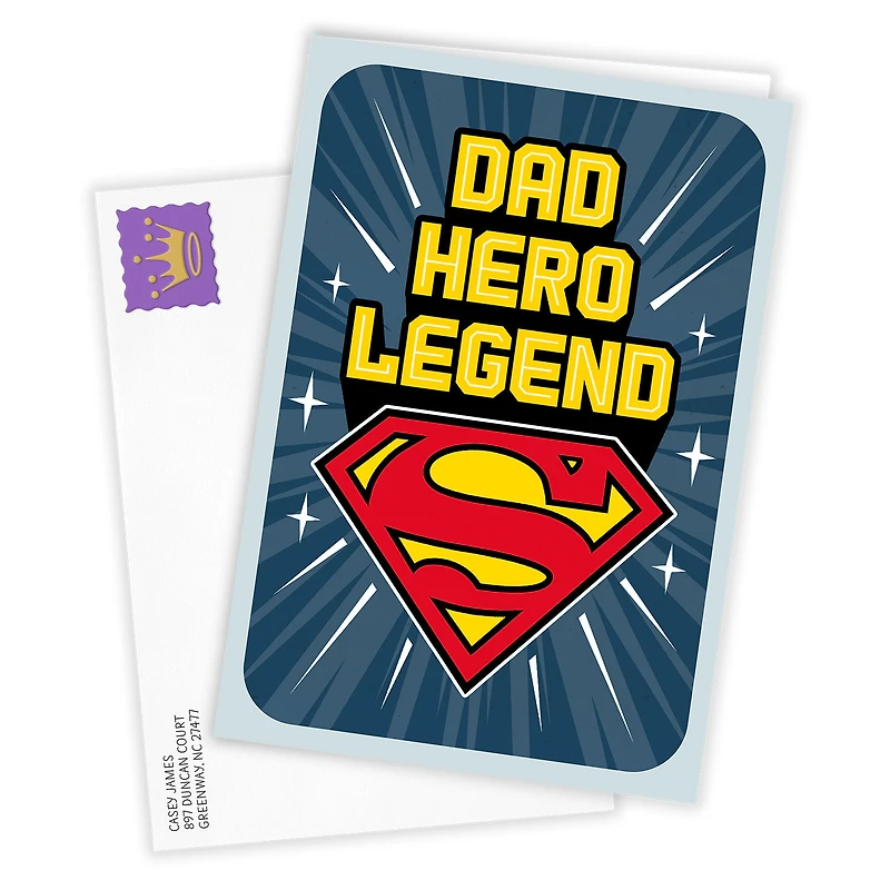 DC™ Superman™ Dad Hero Legend Custom Father's Day Card for only USD 4.99 | Hallmark