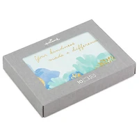 Abstract Flowers on Blue Boxed Blank Thank-You Notes, Pack of 10 for only USD 10.49 | Hallmark