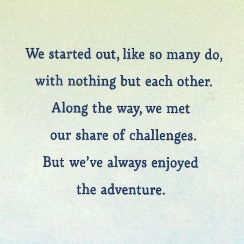We Belong By Each Other's Side Anniversary Card for Husband for only USD 4.99 | Hallmark