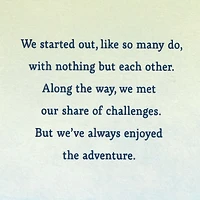 We Belong By Each Other's Side Anniversary Card for Husband for only USD 4.99 | Hallmark