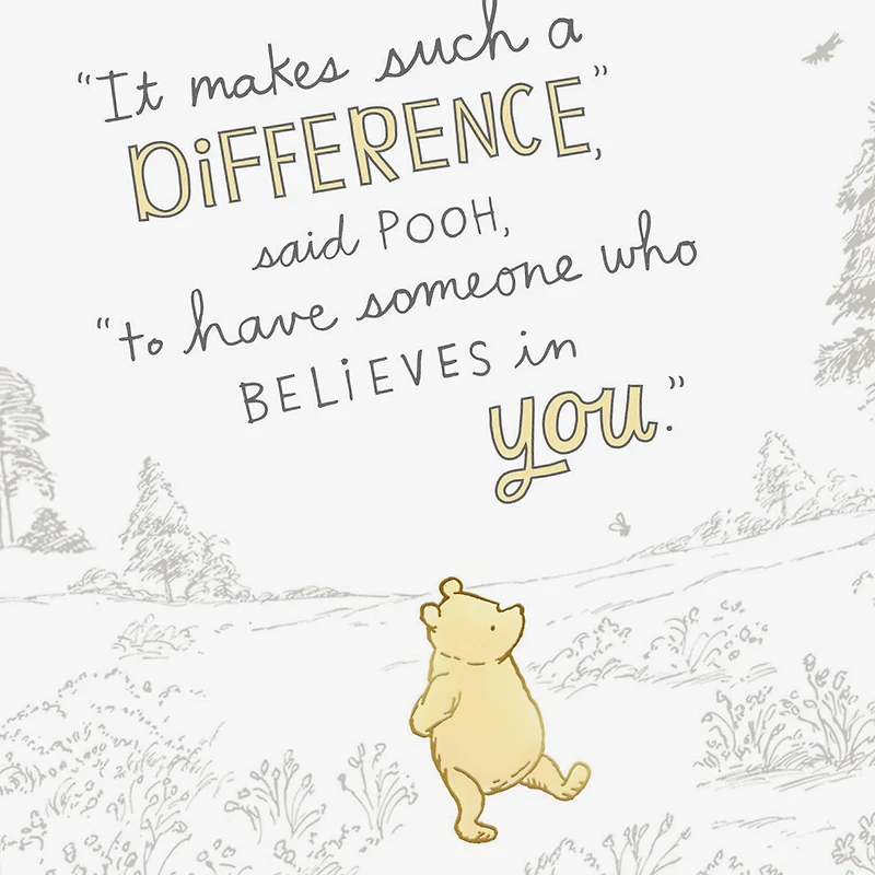 Disney Winnie the Pooh It Takes a Special Teacher Thank You Card for Teacher for only USD 2.99 | Hallmark