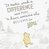 Disney Winnie the Pooh It Takes a Special Teacher Thank You Card for Teacher for only USD 2.99 | Hallmark