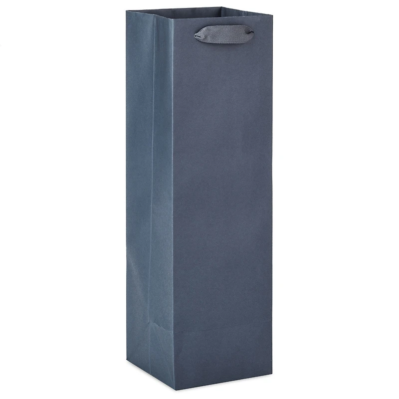 13" Gray Wine Gift Bag for only USD 3.49 | Hallmark