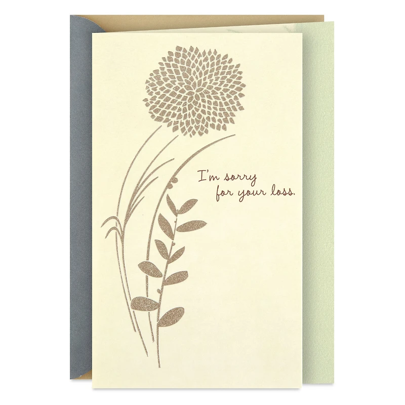 A Word of Friendship and Caring Sympathy Card for only USD 6.59 | Hallmark
