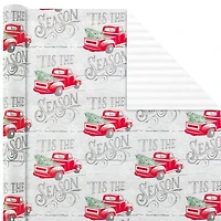 Rustic Winter 3-Pack Reversible Metallic Christmas Wrapping Paper, 120 sq. ft. for only USD 16.99 | Hallmark