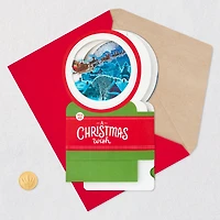 Santa's Sleigh Snow Globe Musical 3D Pop-Up Christmas Card With Motion for only USD 12.99 | Hallmark