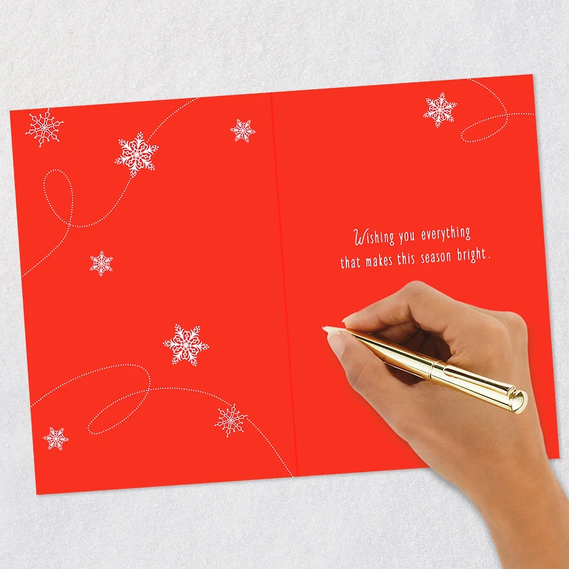 Snowy Tree With Ornaments and Cardinals Christmas Card for only USD 2.00 | Hallmark
