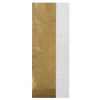 Solid White/Metallic Gold 2-Pack Holiday Tissue Paper, 6 sheets for only USD 2.49 | Hallmark