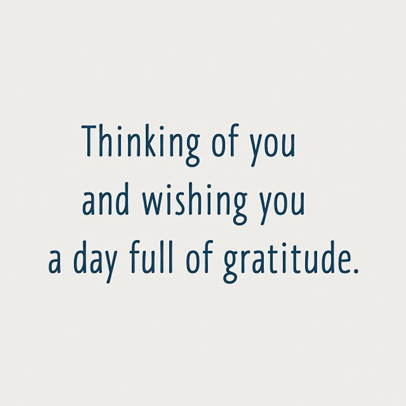 A Day Full of Gratitude Thanksgiving Card for only USD 0.99 | Hallmark