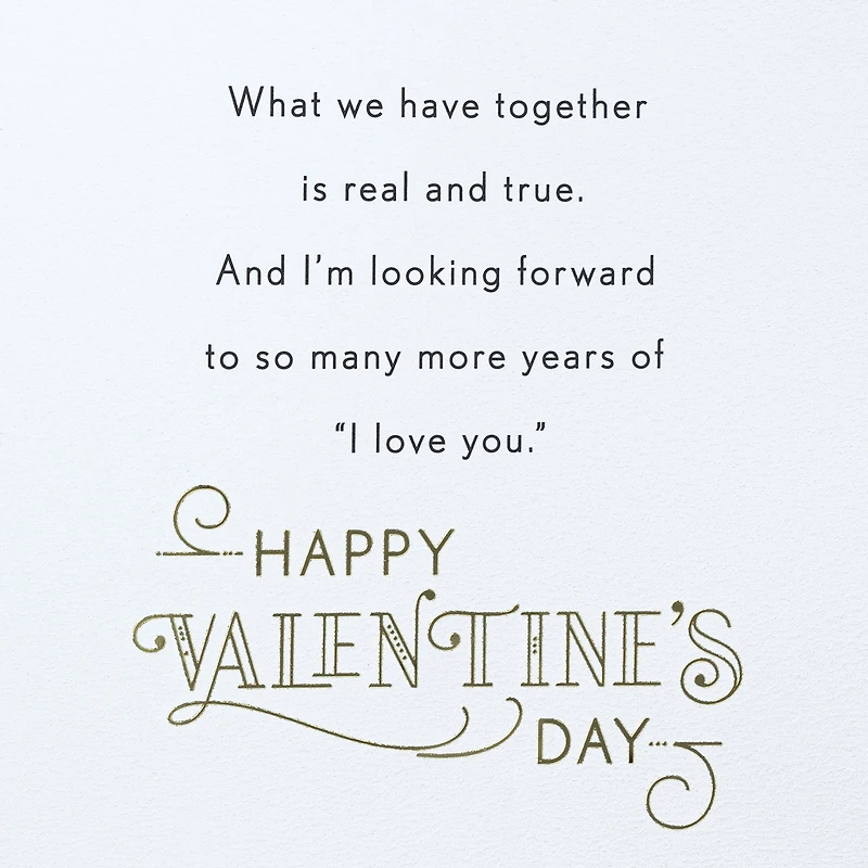We Have a Real, True Love Romantic Valentine's Day Card for only USD 7.59 | Hallmark