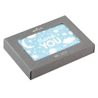 Moon and Stars Blue Boxed Blank Thank-You Notes, Pack of 10 for only USD 10.49 | Hallmark