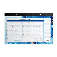 Blue and Gold Marbled 2027 Desk Calendar, 17x11, 12-Month for only USD 11.99 | Hallmark