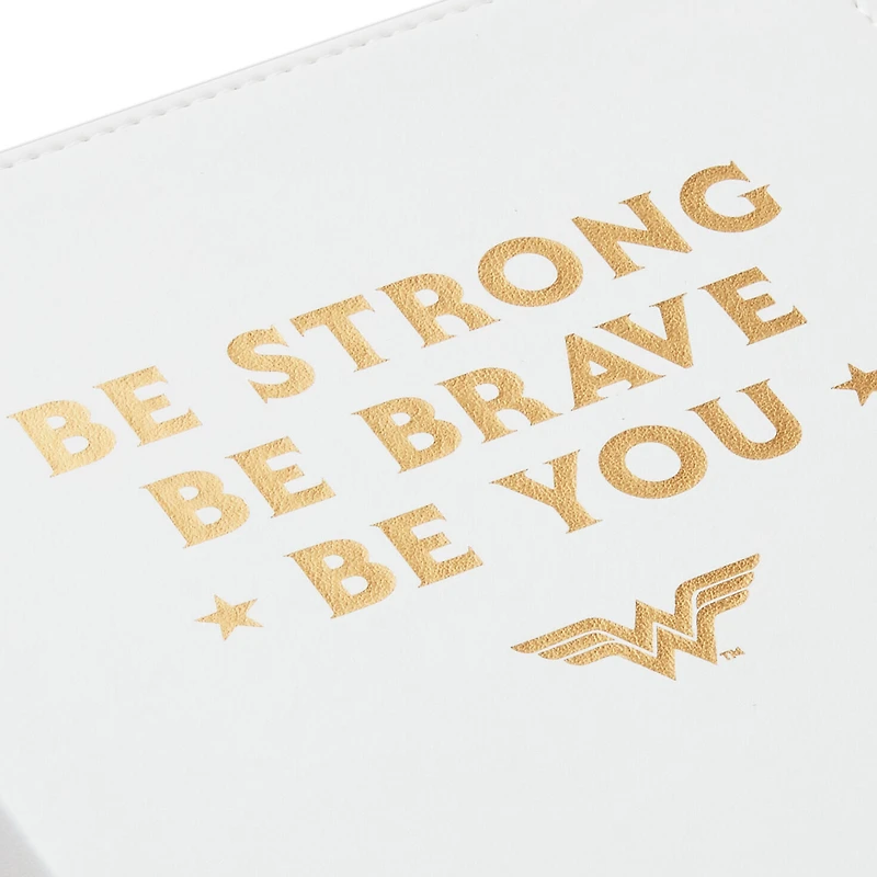 DC Comics™ Wonder Woman™ Be Strong Faux Leather Notebook for only USD 16.99 | Hallmark