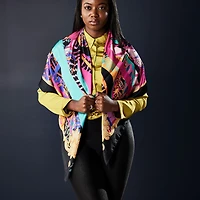 Sylvia Mollie Bold and Bright Abstract Scarf for only USD 19.99 | Hallmark