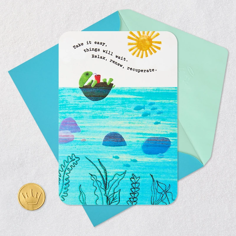 Relax, Renew, Recuperate Turtle Get Well Card for only USD 3.99 | Hallmark