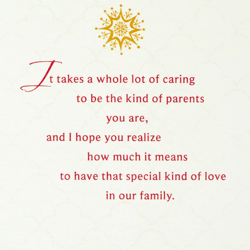 Grateful for Your Blessings Christmas Card for Parents for only USD 5.59 | Hallmark