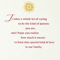Grateful for Your Blessings Christmas Card for Parents for only USD 5.59 | Hallmark