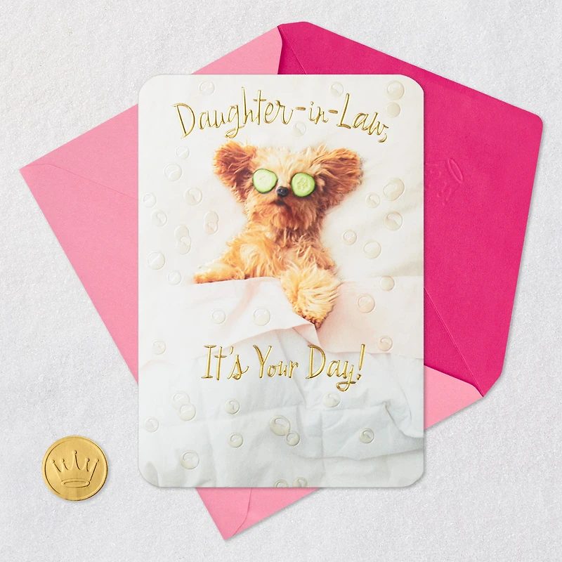 Relaxation All Day Through Birthday Card for Daughter-in-Law for only USD 5.99 | Hallmark