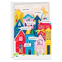 UNICEF Season's Greetings Village Boxed Holiday Cards, Pack of 12 for only USD 12.50 | Hallmark