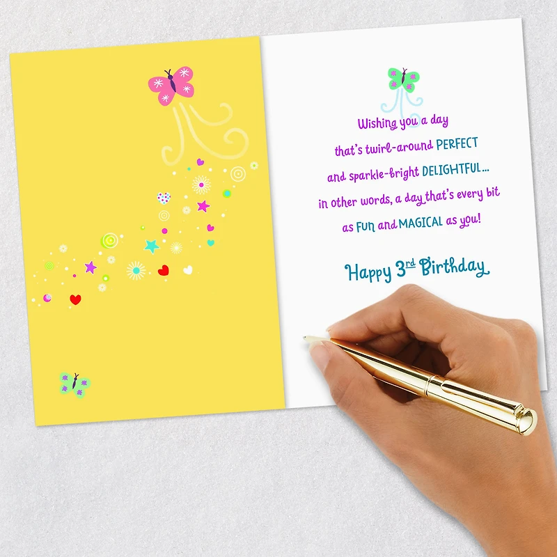 Dancing Cat 3rd Birthday Card for Kids for only USD 2.99 | Hallmark