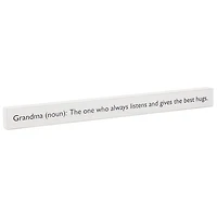 Grandma Definition Wood Quote Sign, 23.5x2 for only USD 14.99 | Hallmark