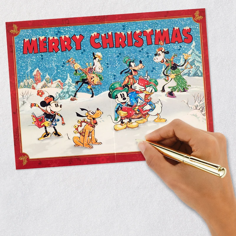 Disney Mickey Mouse and Friends Christmas Card for only USD 4.59 | Hallmark