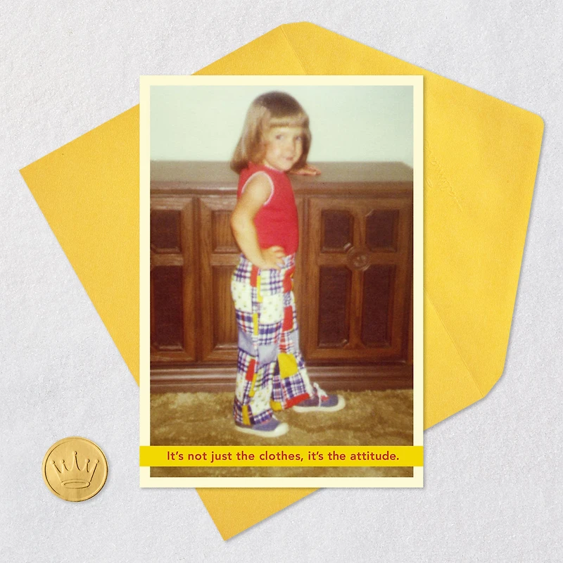 Clothes and Attitude Funny Birthday Card for only USD 3.99 | Hallmark