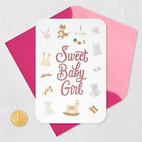 Sweetness and Love New Baby Girl Card for only USD 5.99 | Hallmark