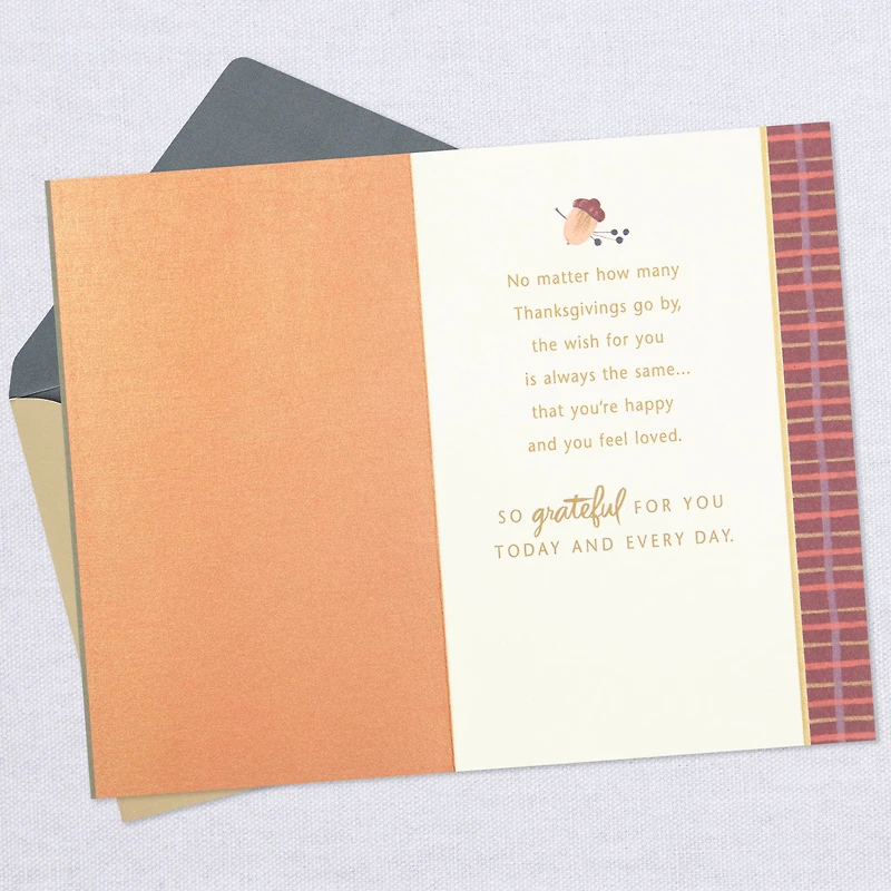 So Grateful for You Thanksgiving Card for Son for only USD 3.99 | Hallmark