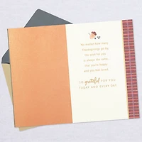 So Grateful for You Thanksgiving Card for Son for only USD 3.99 | Hallmark