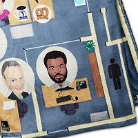 The Office Dunder Mifflin Floor Plan Throw Blanket, 50x60 for only USD 34.99 | Hallmark