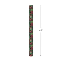 Pine Branches and Red Berries Jumbo Christmas Wrapping Paper Roll, 90 sq. ft. for only USD 9.99 | Hallmark