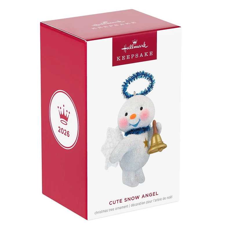 Cute Snow Angel With Bell Ornament for only USD 16.99 | Hallmark