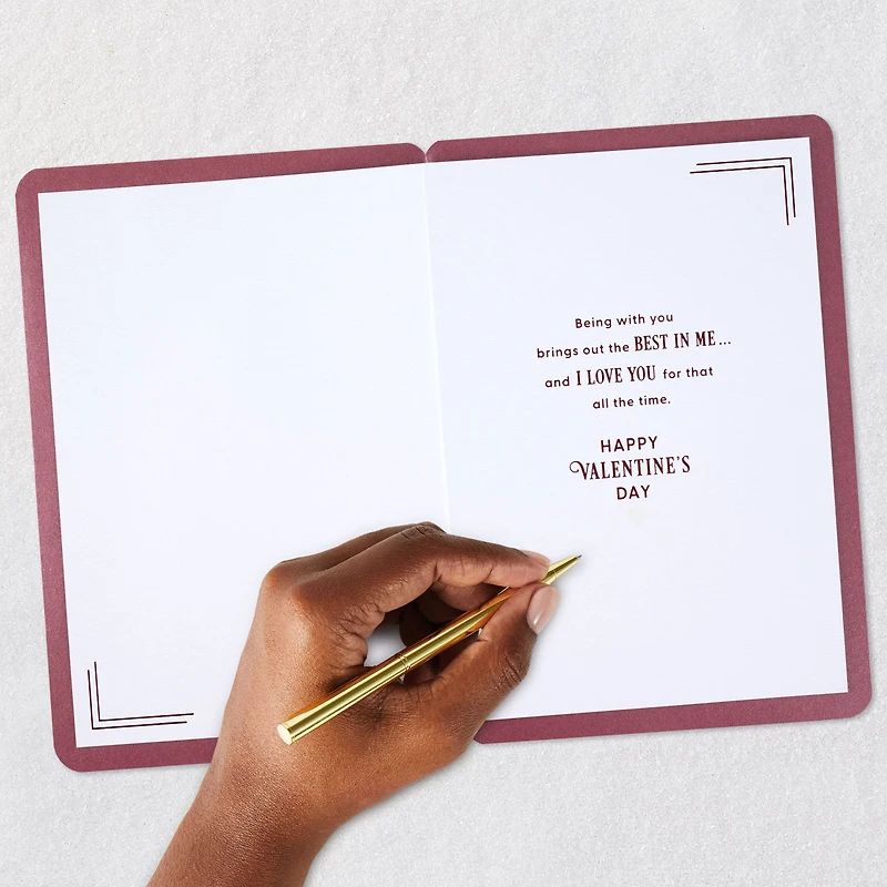 You Bring Out the Best in Me Valentine's Day Card for Husband for only USD 9.99 | Hallmark