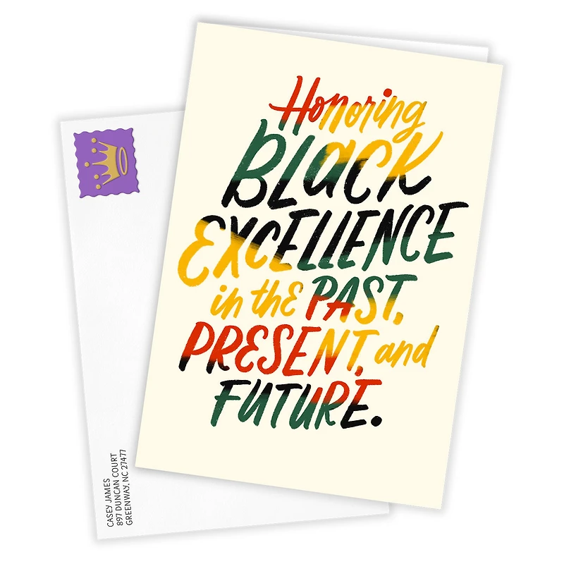Honoring Black Excellence Custom Card for only USD 4.99 | Hallmark