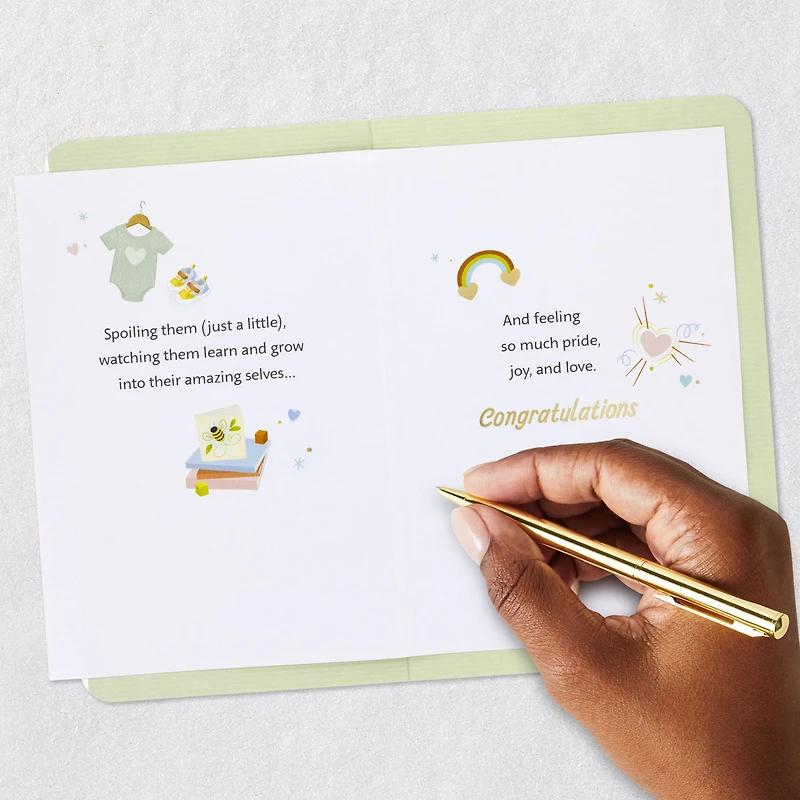 So Much Pride, Love and Joy New Baby Card for Grandparents for only USD 6.99 | Hallmark