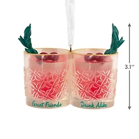 Friends Drink Alike Cocktail Glasses Hallmark Ornament for only USD 14.99 | Hallmark